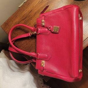 NWOT Henri Bendel Red Carlyle Bag
